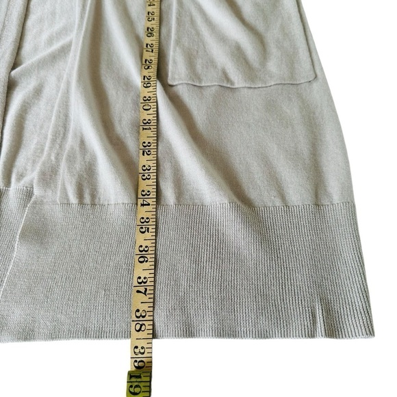 UNIVERSAL STANDARD LONG WOOL BLEND OPEN CARDIGAN SIZE SMALL - Picture 9 of 10